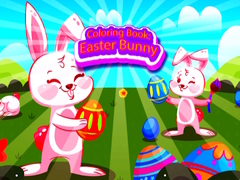 Lojë Easter Bunny Coloring Book