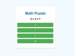 Lojë Math Puzzle