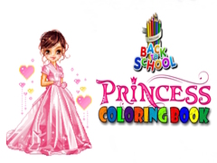 Lojë Back To School Princess Coloring Book