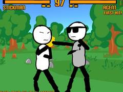 Lojë Stickman Gun - Less Fighting