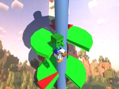 Lojë Chicken Jockey Helix Jump