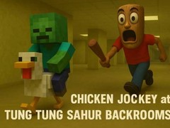 Lojë Chicken Jockey at Tung Tung Sahur Backrooms