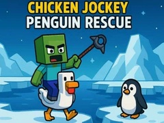 Lojë Chicken Jockey: Penguin Rescue