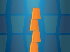 Lojë Cups Tower Builder