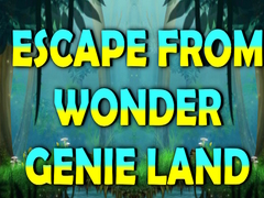 Lojë Escape From Wonder Genie Land