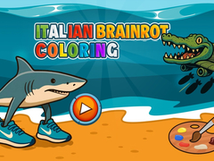 Lojë Italian Brainrot Coloring