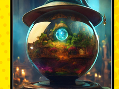 Lojë Wizard Jigsaw Puzzle