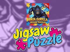 Lojë Ninja Gorilla Jigsaw Puzzles