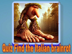 Lojë Quiz Find the Italian brainrot 
