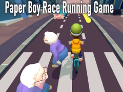Lojë Paper Boy Race Running Game