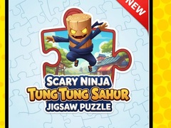Lojë Scary Ninja Tung Tung Sahur Jigsaw Puzzle