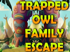 Lojë Trapped Owl Family Escape