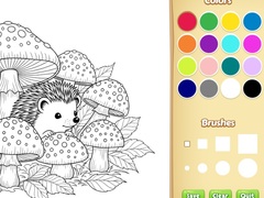 Lojë Cartoon Animal Coloring Book for Kids