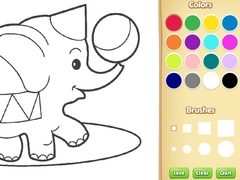 Lojë Simple Animal Coloring Book for Kids