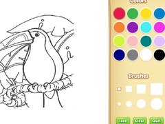 Lojë Amazon Rainforest Coloring Book for Kids