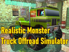 Lojë Realistic Monster Truck Offroad Simulator