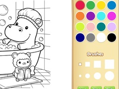 Lojë Cozy Friends Coloring Book for Kids
