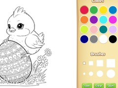 Lojë Easter Coloring Book for Kids