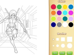 Lojë Wicked Coloring Book for Kids