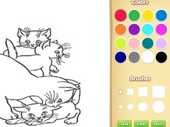 Lojë Cats Coloring Book For Kids