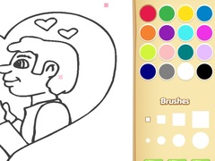 Lojë Love Coloring Book For Kids