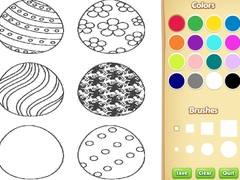 Lojë Easter Eggs Coloring Book for Kids
