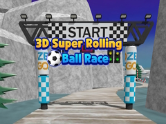 Lojë 3D Super Rolling Ball Race