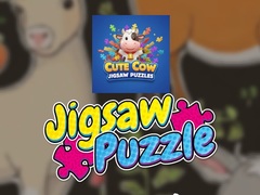 Lojë Cute Cow Jigsaw Puzzles