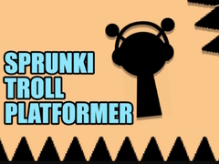 Lojë Sprunki Troll Platformer