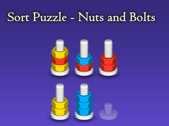 Lojë Sort Puzzle - Nuts and Bolts