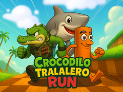 Lojë Crocodilo Tralalero Run