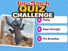 Lojë Lilo & Stitch Quiz Challenge