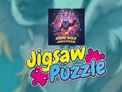 Lojë Anime Wolf Jigsaw Puzzles