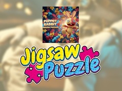 Lojë Puppet Rabbit Jigsaw Puzzles