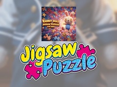 Lojë Rabbit Doll Jigsaw Puzzles For Kids