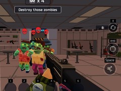 Lojë Pixel Combat: Zombies Strike