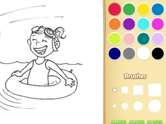 Lojë Summer Coloring Book For Kids