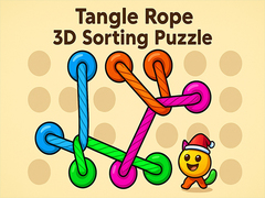 Lojë Hazel Tangle Rope 3D: Sorting Puzzle
