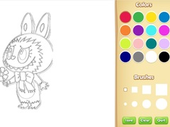 Lojë Chibi Labubu Coloring Book for Kids