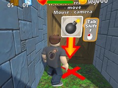 Lojë Obby: Bomberman