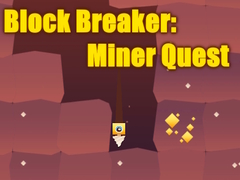 Lojë Block Breaker: Miner Quest