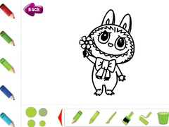 Lojë Labubu Coloring Pages