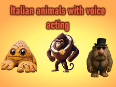 Lojë Italian animals with voice acting