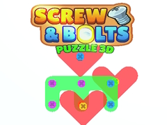 Lojë Screw & bolts Puzzle 3D