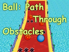 Lojë Ball: Path Through Obstacles