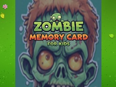 Lojë Zombie Memory Card For Kids