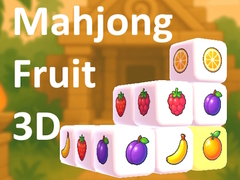 Lojë Mahjong Fruit 3D