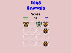Lojë 2048 Animals