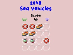 Lojë 2048 Sea Vehicles
