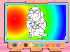 Lojë Coloring Book: Spionero Golubiro
